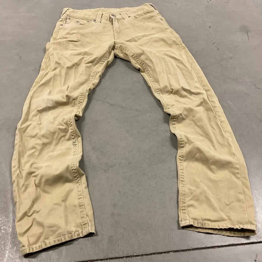 Y2K distressed true religion low rise Jeans 32x33